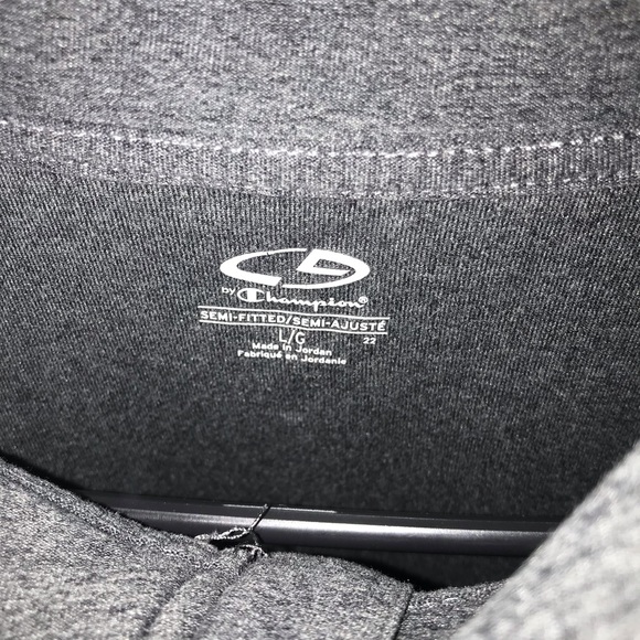C9 by champion gray 1/4 zip semi-fitted sweatshirt top size L - Picture 4 of 4